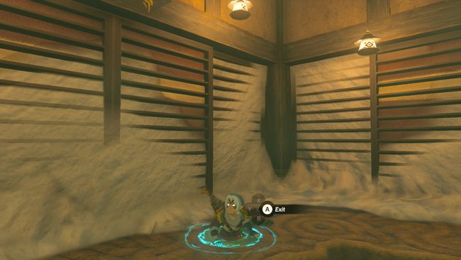 Entering the Gerudo Highlands Skyview Tower