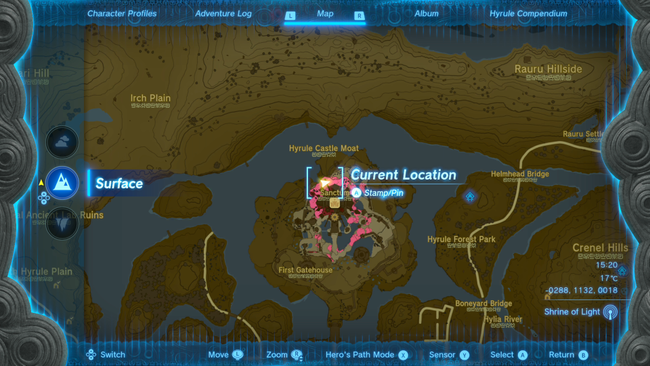 The first step to getting the Hylian Shield in Tears of the Kingdom is to head to Hyrule Castle Docks.