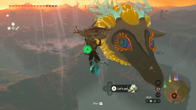 Once reached, the Light Dragon will continue on its set loop indefinitely.