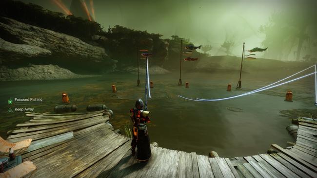 Fishing with the crew