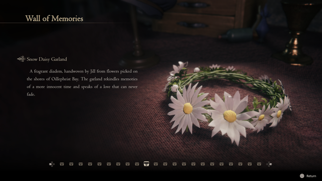 A great number of the FF16 Curiosities are unlocked in the endgame, as character stories wrap up.