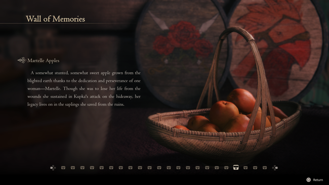Most of the FF16 Wall of Memories Curiosities are unlocked by completing specific side quests.