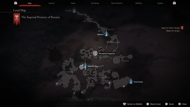 The Fire-based Phoenix Chronolith Trial location in FF16.
