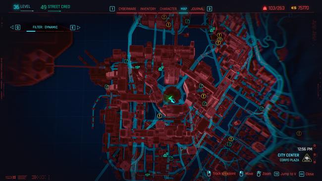 Here's the spot where you'll need to look to get Guts, a shotgun similar to Becca's in Edgerunners.