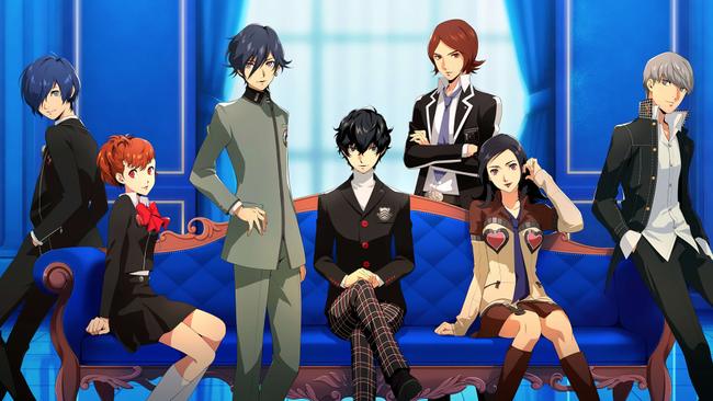 The seven protagonists of the five main numbered Persona games so far. But do you know their official canon names?