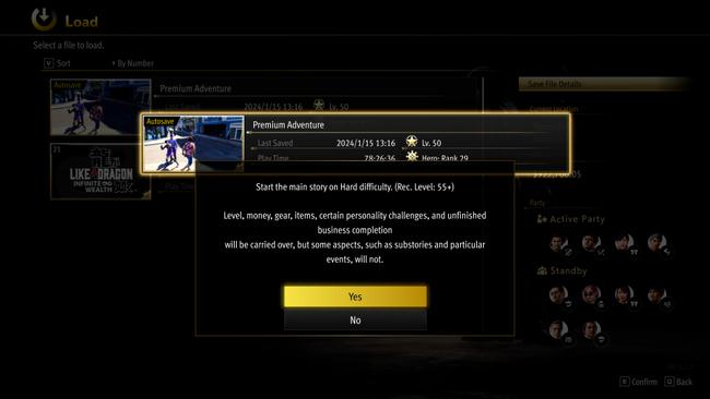 Once unlocked, you can use the Infinite Wealth NG+ to enjoy the story again - but harder.