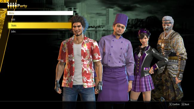 Throughout Infinite Wealth, you'll be able to set up different parties for both Ichiban and Kasuga.