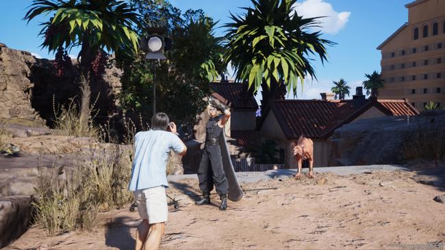 You can earn upgrades for the in-game photo mode by indulging a globe-trotting photographer.