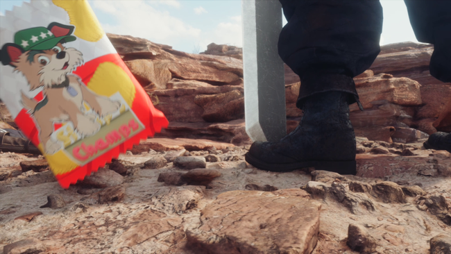 Back in FF7 Remake, a different design of Stamp was one of the first indications that we'd universe-hopped.