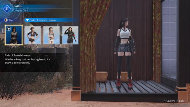 The classic Tifa outfit.
