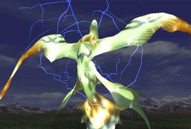 The GF Quezacotl, from Final Fantasy VIII.