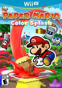 Paper Mario: Color Splash boxart