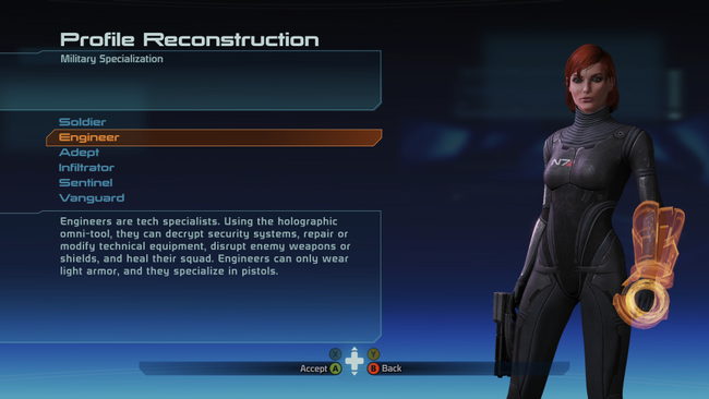 The Engineer class gives you unrivalled control of technology.