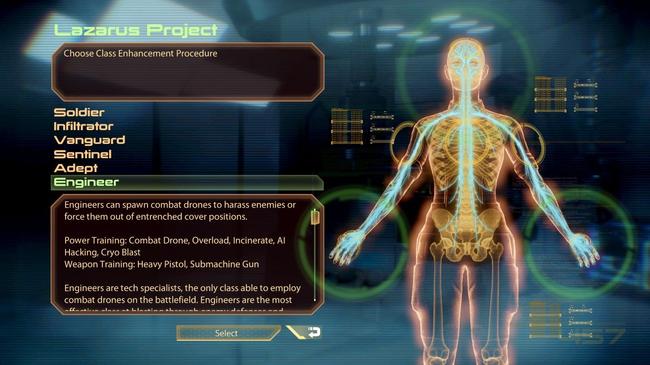 The class system changes significantly in Mass Effect 2 and 3, but the class names and archetypes remain the same.